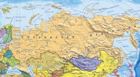 В какой российской республике находится географический центр Азии?