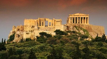 В каком городе вы сможете увидеть знаменитый Акрополь? 