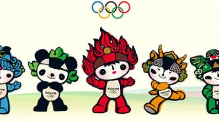Как называется группа из пяти фигурок — официальный талисман Олимпийских игр в Пекине 2008г.?
