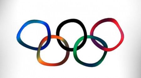 Кольцо какого цвета на олимпийском флаге символизирует Европу?