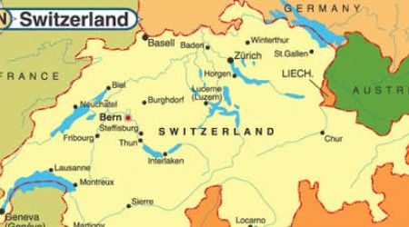  С какой страной Швейцария не граничит?