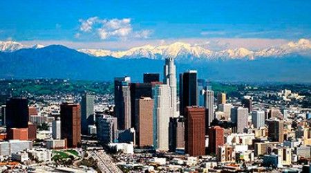 В какой части Калифорнии расположен Лос-Анджелес?