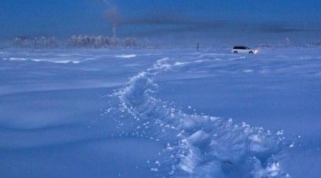 В каком регионе России находится один из полюсов холода Северного полушария?