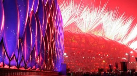 Как называли одно из спортивных сооружений пекинской Олимпиады?