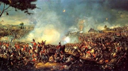 В каком году произошла битва при Ватерлоо?