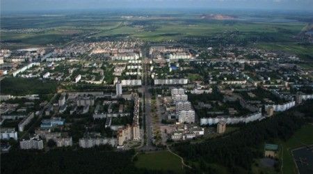 Какой город Белоруссии занимает 1 место по плотности населения?