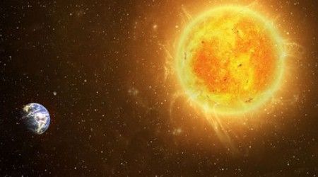 За какой промежуток времени Земля совершает оборот вокруг Солнца? 