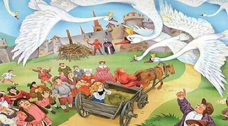 Как звали сестру одиннадцати братьев в мультфильме «Дикие лебеди»?