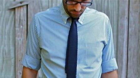 Как с 1960-х годов называют узкий длинный галстук?