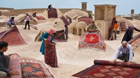 В какую страну надо отправиться, чтобы купить сделанный там настоящий персидский ковёр?