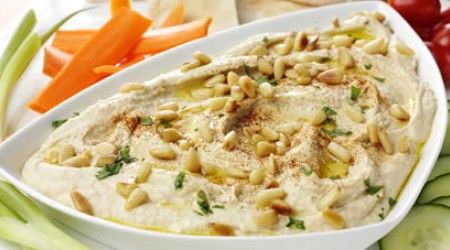 Какой основной ингредиент ближневосточной закуски хумус?