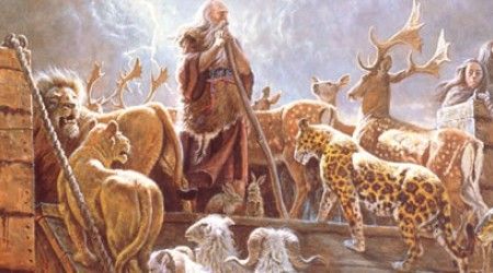 Какую птицу первой выпустил Ной из ковчега, чтобы узнать, осушилась ли земля от воды?