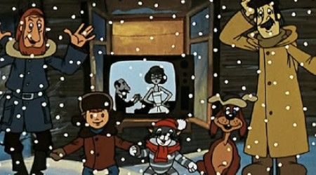 С какой телепередачей сравнивала свою квартиру мама дяди Фёдора в мультфильме «Зима в Простоквашино»?