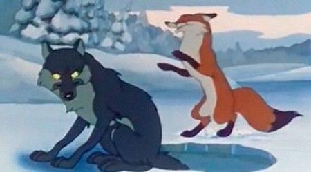 Сколько рыбы лиса выбросила из воза в мультфильме «Лиса и Волк»?