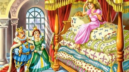 Что стало с горошиной, на которой не смогла уснуть избранница принца в сказке Андерсена «Принцесса на горошине»?