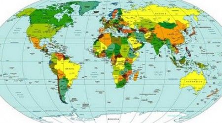 Какая из перечисленных стран занимает 5 место в мире по размеру территории?