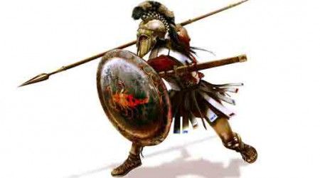 Как назывался тяжеловооруженный древнегреческий пехотинец?