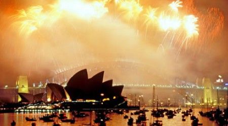 В какое время года австралийцы встречают Новый год?