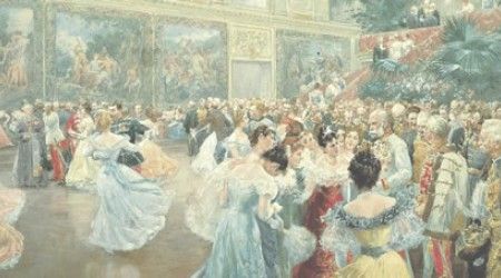 Как назывался весёлый стремительный танец, популярный на балах в XIX веке?