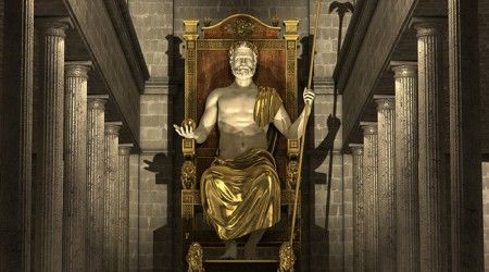 Кто создал одно из чудес света — статую Зевса Олимпийского?