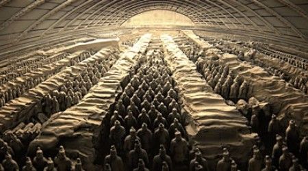 Кто охраняет могилу древнего китайского императора Цинь Шихуанди?