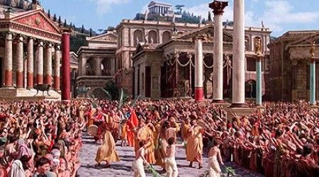 Как в Древнем Риме называли людей, сражающихся для развлечения публики?