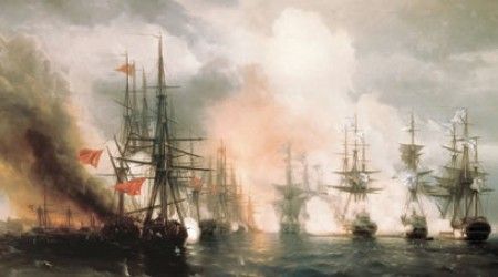 Кто командовал эскадрой победителей в последней крупной битве парусных флотов?