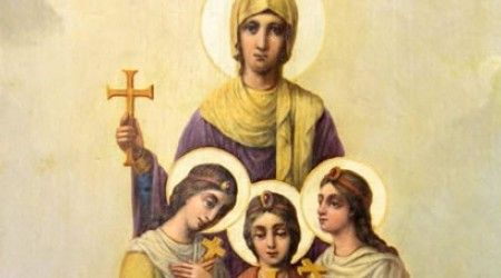 Кто был матерью святых Веры, Надежды и Любови?