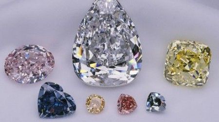 Какой существует самый яркий цвет бриллианта?