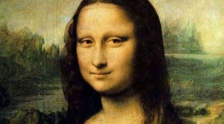 На чём Леонардо Да Винчи написал Мону Лизу?