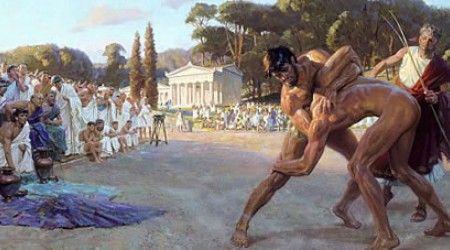 В каком виде программы древних Олимпийских игр победителем могла стать женщина?