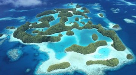 Где можно обнаружить острова Микронезии?