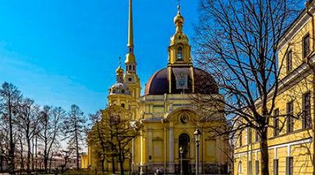 Какова высота Петропавловского собора?
