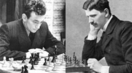 Кто из этих шахматистов сыграл партию с духом умершего гроссмейстера?