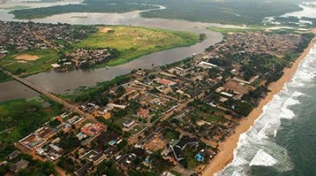 На побережье какого океана расположено африканское государство Кот-д’Ивуар?