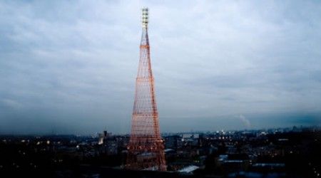 Для чего изначально использовалась башня, построенная на Шаболовке по проекту инженера Шухова?