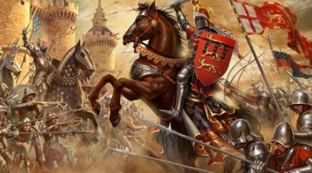 Какое название получила война Англии с Францией в 15 веке?