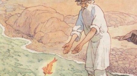 Сколько раз забрасывал невод в море старик из сказки «О рыбаке и рыбке»?