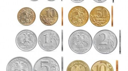 Какая из современных стандартных российских монет имеет самый большой диаметр?